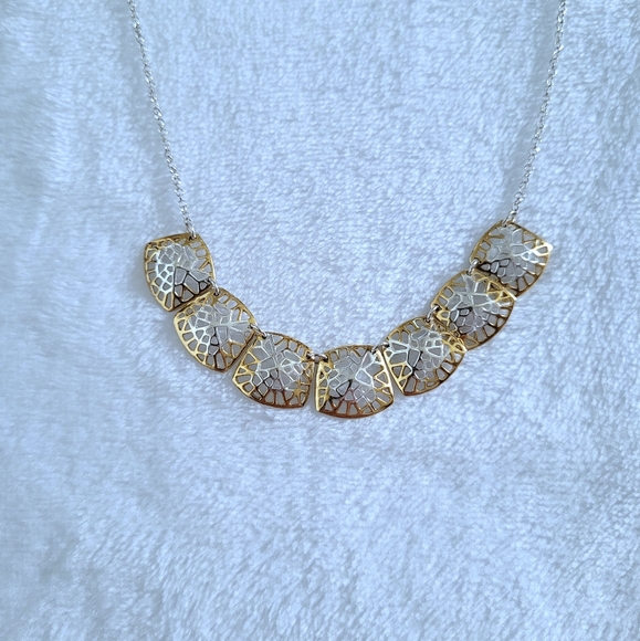 Argento Vivo Square⏹️ Plate🍽 Necklace - Picture 9 of 15